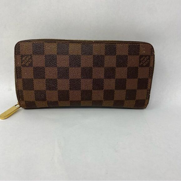 Louis Vuitton Damier Ebene Zippy Wallet - Picture 1 of 8